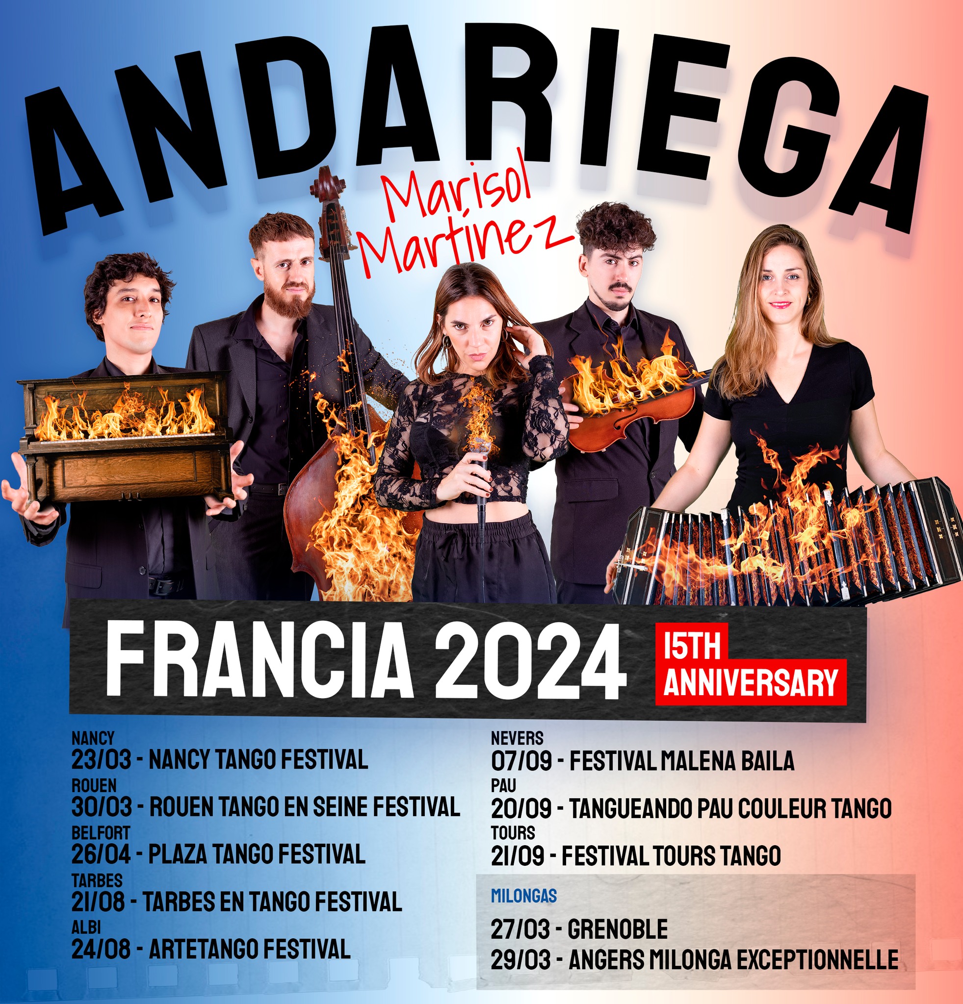 Tour Francia 2024 Andariega tango